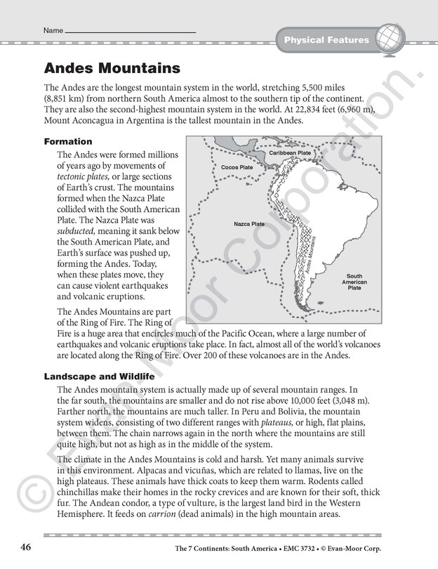 Sample content 3_The 7 Continents South America