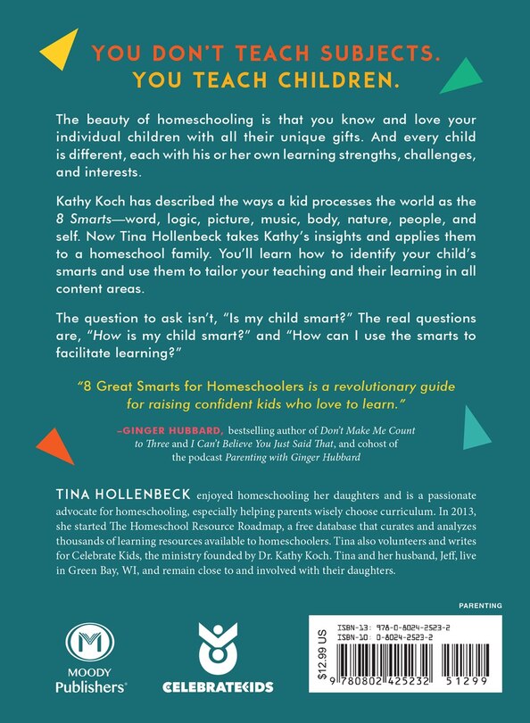 Couverture arri&egrave;re_8 Great Smarts for Homeschoolers