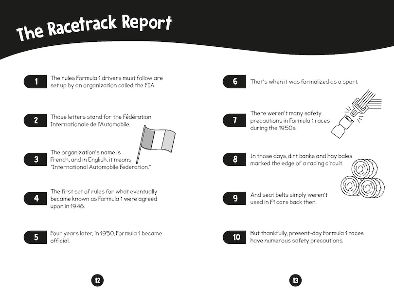 Sample content 4_96 Facts About Formula 1