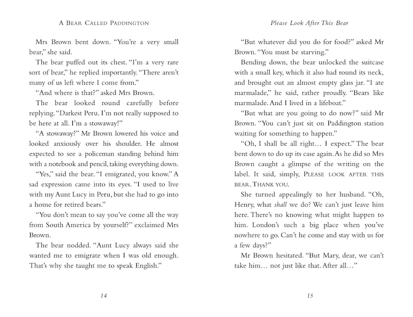 Sample content 4_A Bear Called Paddington and Other Stories