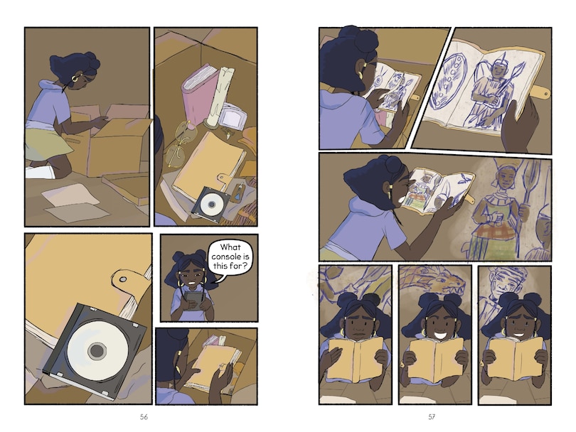 Sample content 2_A Beginner's Guide to Leveling Up: A Graphic Novel