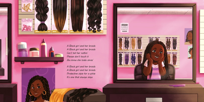 Sample content 5_A Black Girl and Her Braids