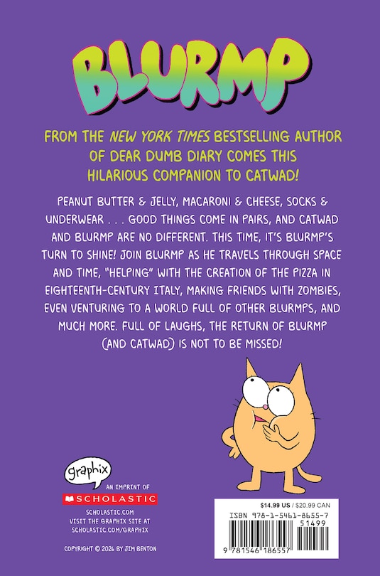 Back cover_A Blurmp in Time (Catwad's Friend Blurmp #1)