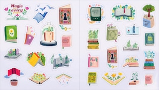 Sample content_A Book Lover's Sticker Book