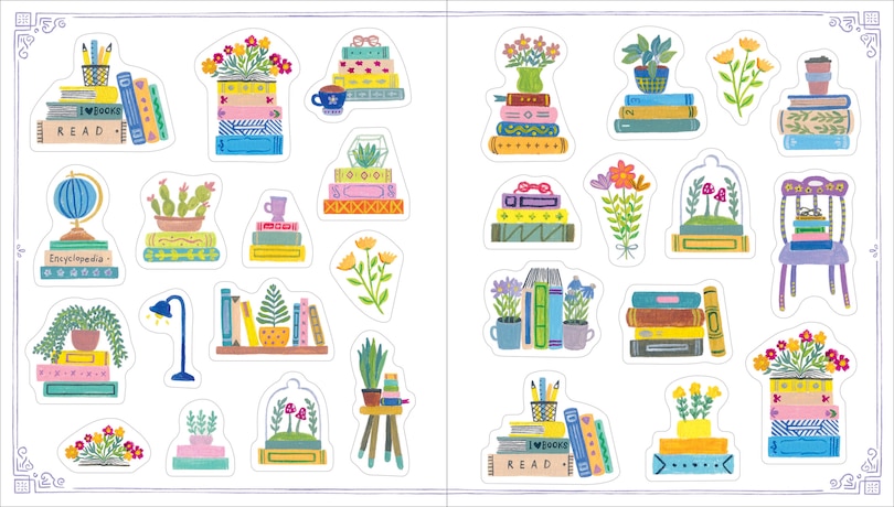 Sample content 4_A Book Lover's Sticker Book