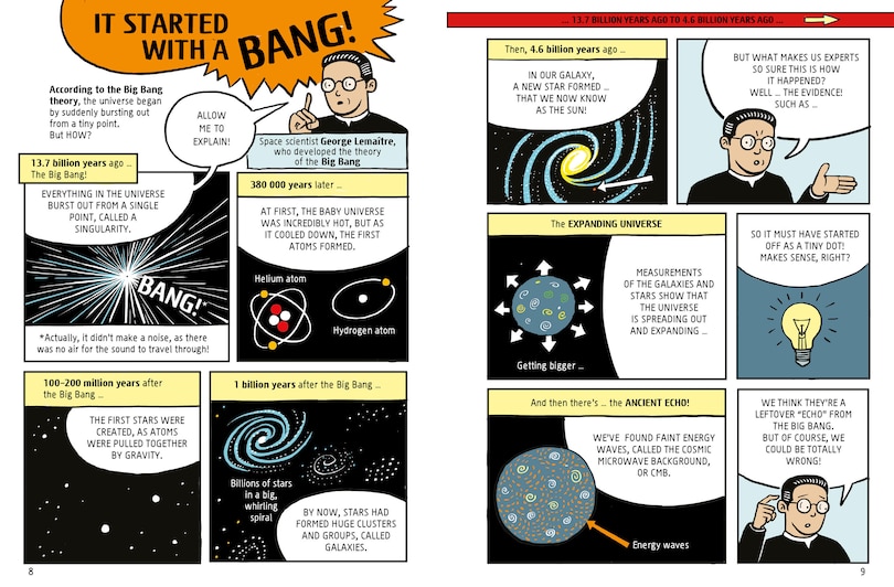 Aper&ccedil;u du contenu 3_A Comic Book History of the Big Bang and Beyond