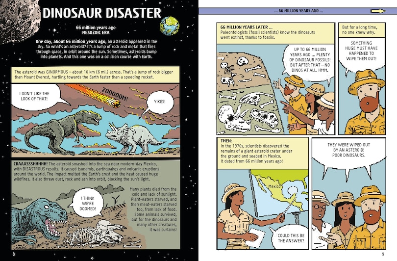 Aper&ccedil;u du contenu 2_A Comic Book History of Life on Earth