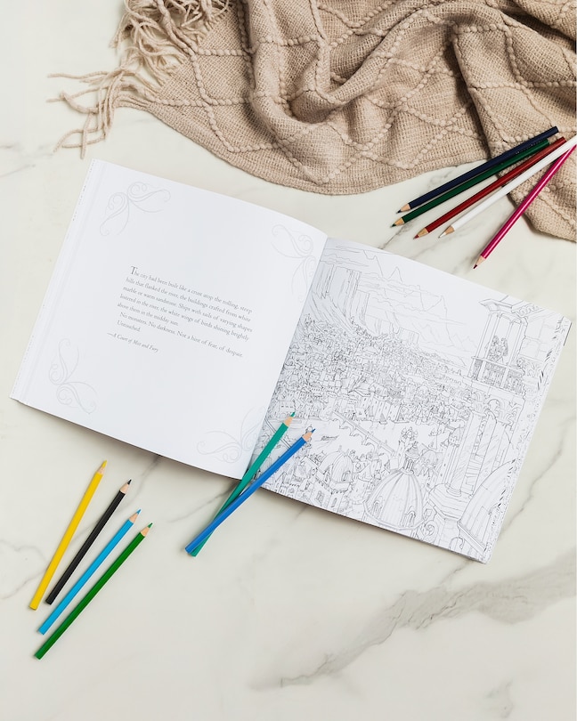 Aperçu du contenu 4_A Court of Thorns and Roses Coloring Book