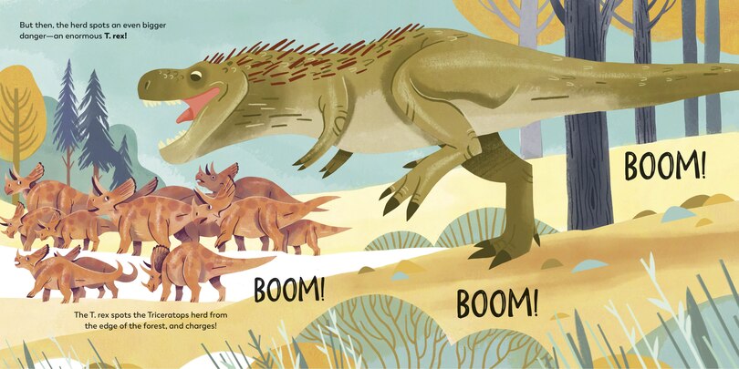 Sample content 2_A Dinosaur's Day: Triceratops Follows Its Herd