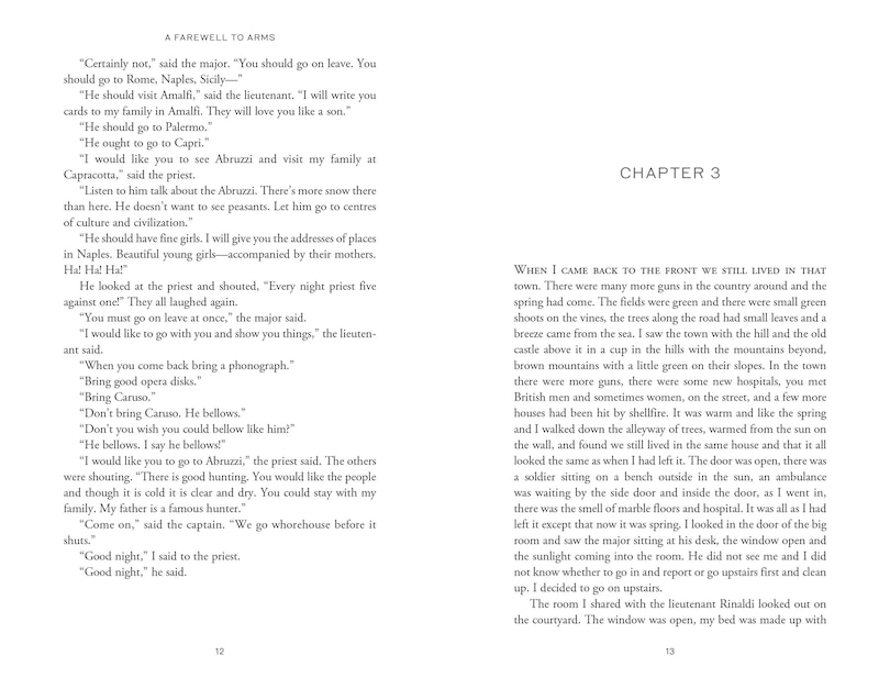 Sample content_A Farewell to Arms