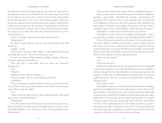 Sample content 4_A Farewell to Arms
