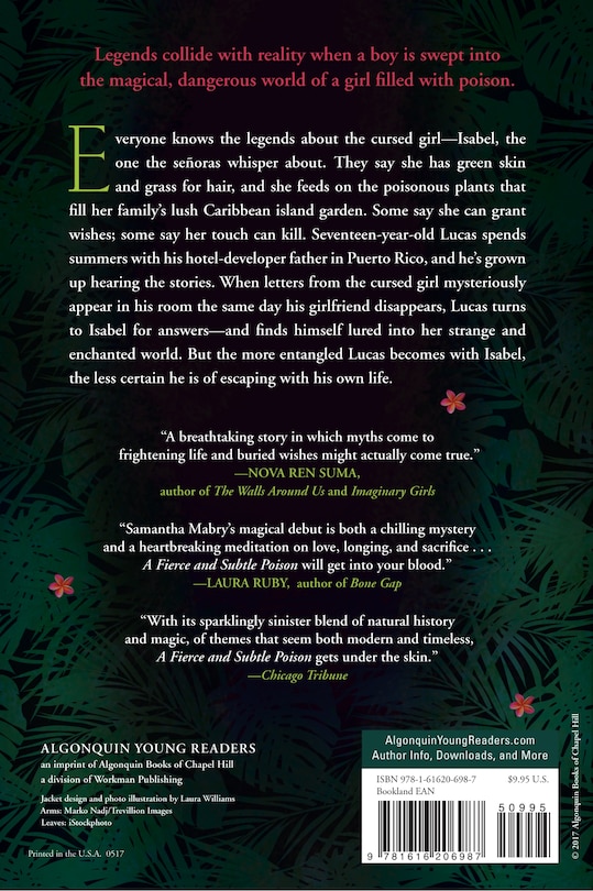 Couverture arrière_A Fierce And Subtle Poison