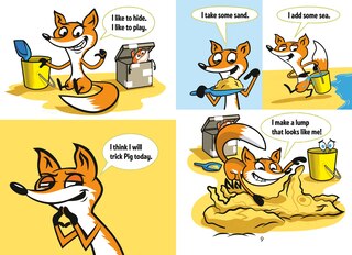 Aper&ccedil;u du contenu 3_A Fox, a Pig, and a Dig