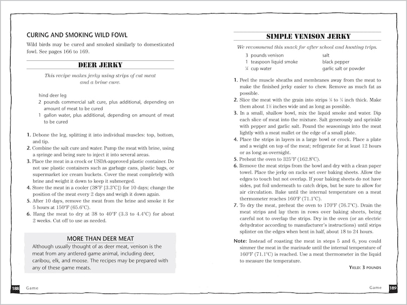 Sample content 2_A Guide to Canning, Freezing, Curing & Smoking Meat, Fish & Game