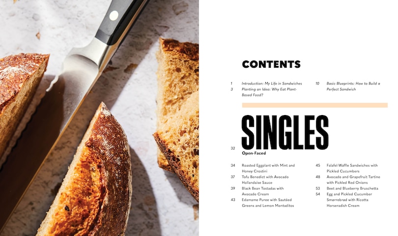 Sample content_A Hearty Book Of Veggie Sandwiches