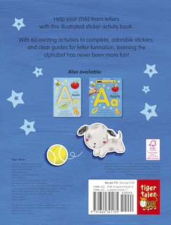 Sample content_A is for Apple Sticker Activity Book