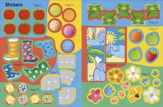 Sample content 2_A is for Apple Sticker Activity Book