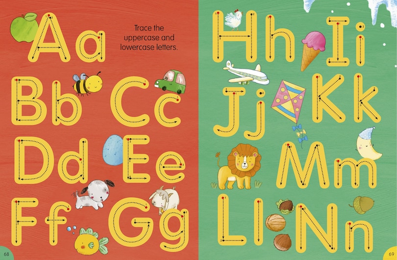 Sample content 3_A is for Apple Sticker Activity Book