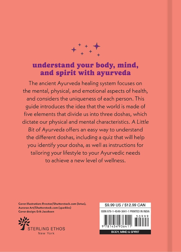 Back cover_A Little Bit of Ayurveda