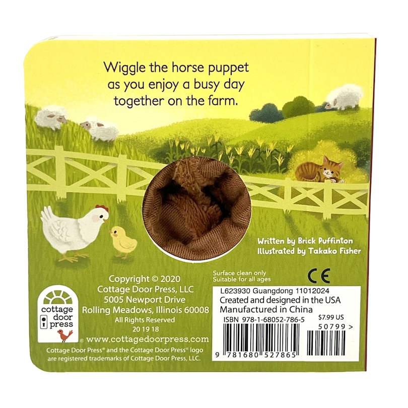 Couverture arrière_A Little Horse Puppet Book