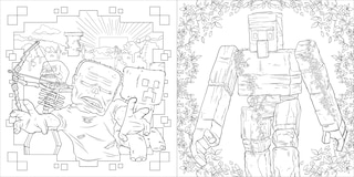 Sample content_A Minecraft Movie Official Coloring Book
