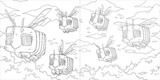 Sample content 5_A Minecraft Movie Official Coloring Book