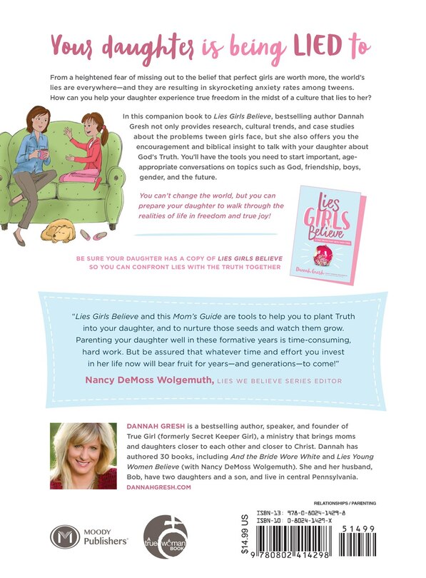 Back cover_A Mom's Guide To Lies Girls Believe
