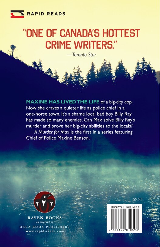 Back cover_A Murder for Max