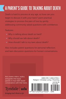 Back cover_A Parent&rsquo;s Guide to Talking about Death