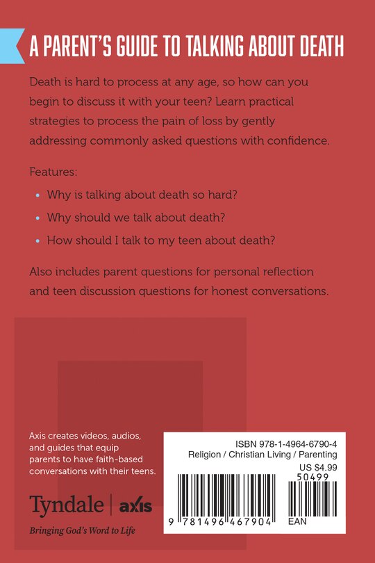 Back cover_A Parent&rsquo;s Guide to Talking about Death