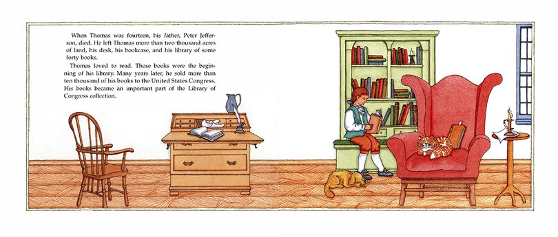 Aperçu du contenu_A Picture Book Of Thomas Jefferson