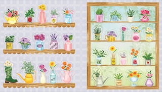 Aper&ccedil;u du contenu_A Plant Lover's Sticker Book