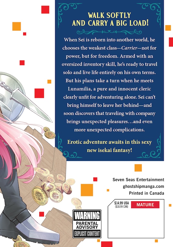 Couverture arri&egrave;re_A Reincarnated Carrier's Strategy for Another World Vol. 1