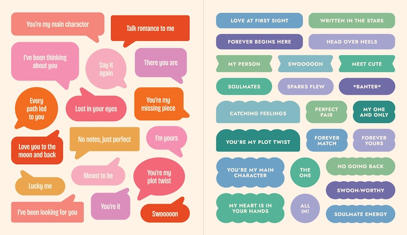 Aper&ccedil;u du contenu 2_A Romance Reader's Sticker Book