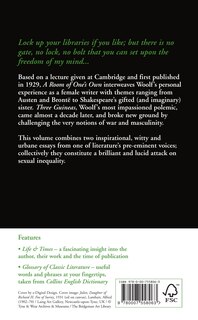 Back cover_A Room of One’s Own and Three Guineas (Collins Classics)