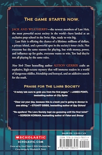 Back cover_A Secret Escape (the Liars Society #3)
