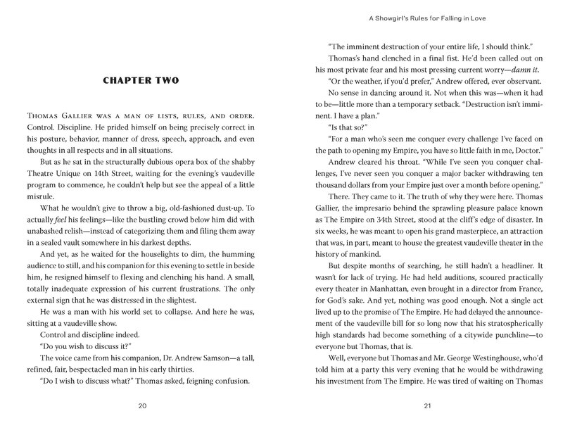 Sample content_A Showgirl's Rules for Falling in Love