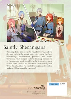 Back cover_A Tale of the Secret Saint (Light Novel) Vol. 8