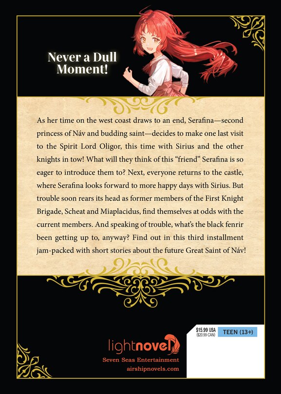 Couverture arri&egrave;re_A Tale of the Secret Saint ZERO (Light Novel) Vol. 3