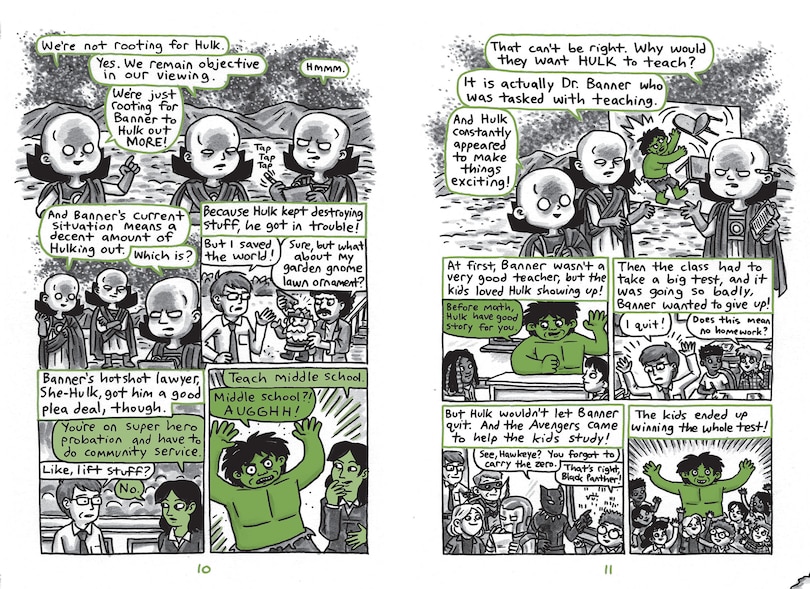 Aper&ccedil;u du contenu_A Tale of Two Teachers: Original Marvel Graphic Novel (Hulk Teach! #2)