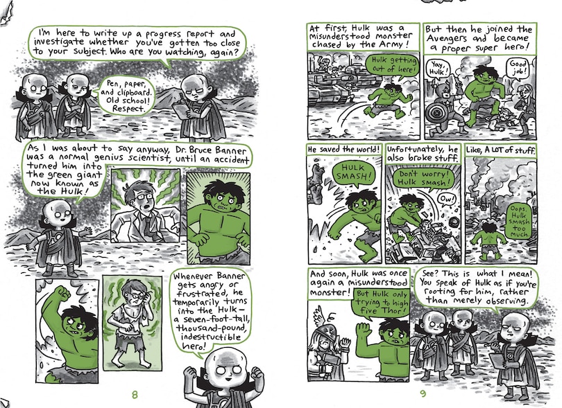 Aper&ccedil;u du contenu 2_A Tale of Two Teachers: Original Marvel Graphic Novel (Hulk Teach! #2)