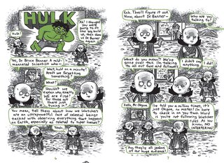 Sample content 3_A Tale of Two Teachers: Original Marvel Graphic Novel (Hulk Teach! #2)
