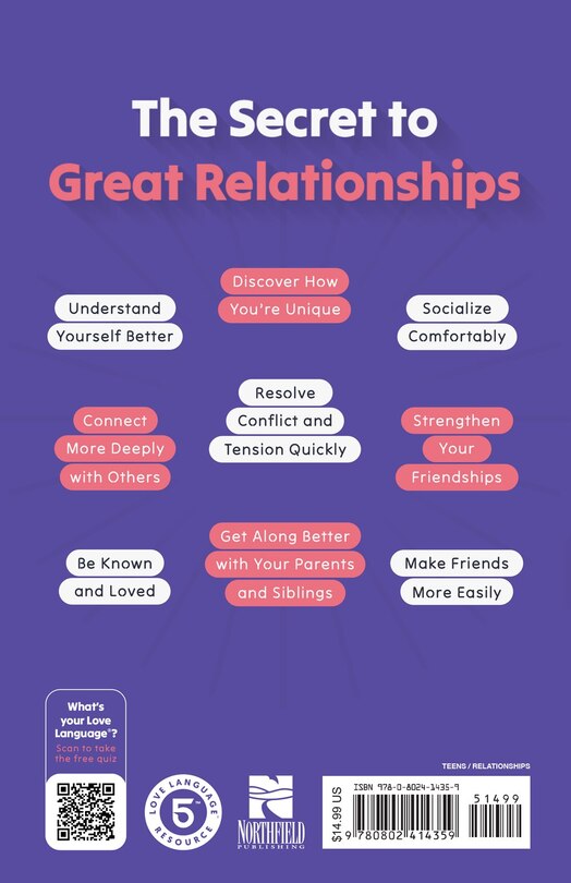 Back cover_A Teen's Guide to the 5 Love Languages
