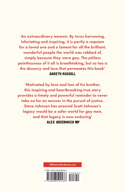 Back cover_A Thousand Miles From Care: The Hunt for My Brother’s Killer – A Thirty-Year Quest for Justice