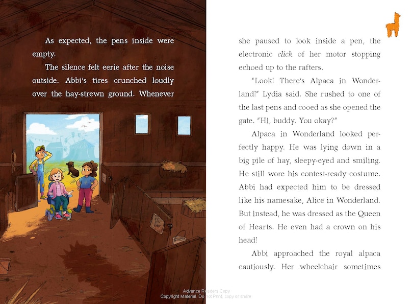 Sample content 2_A to Z Animal Mysteries #1: The Absent Alpacas