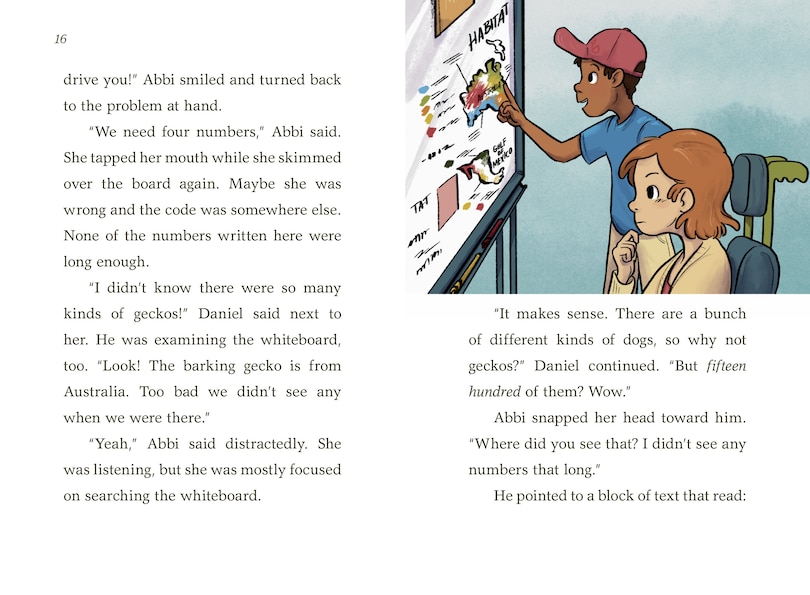 Aper&ccedil;u du contenu 2_A to Z Animal Mysteries #7: The Gecko Escape Room