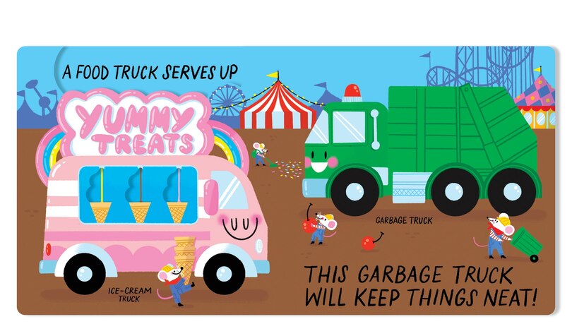 Aper&ccedil;u du contenu 3_A Truck Will Roll (A Hello!Lucky Hands-On Book)