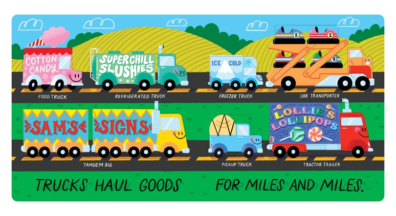 Aper&ccedil;u du contenu 5_A Truck Will Roll (A Hello!Lucky Hands-On Book)