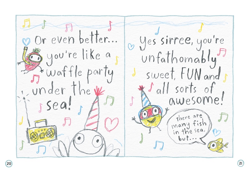 Aperçu du contenu_A Waffle Lot of Love! (A Narwhal and Jelly Book #10)