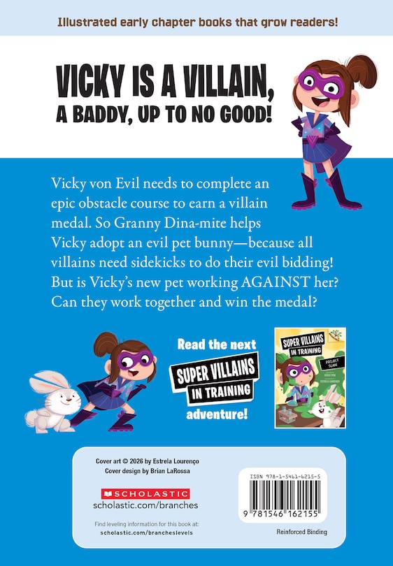 Couverture arri&egrave;re_A Wickedly Evil Pet: A Branches Book (Super Villains in Training #2)